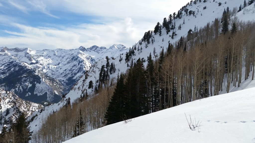 Clark Weeks view of skiing in Deer Valley Utah